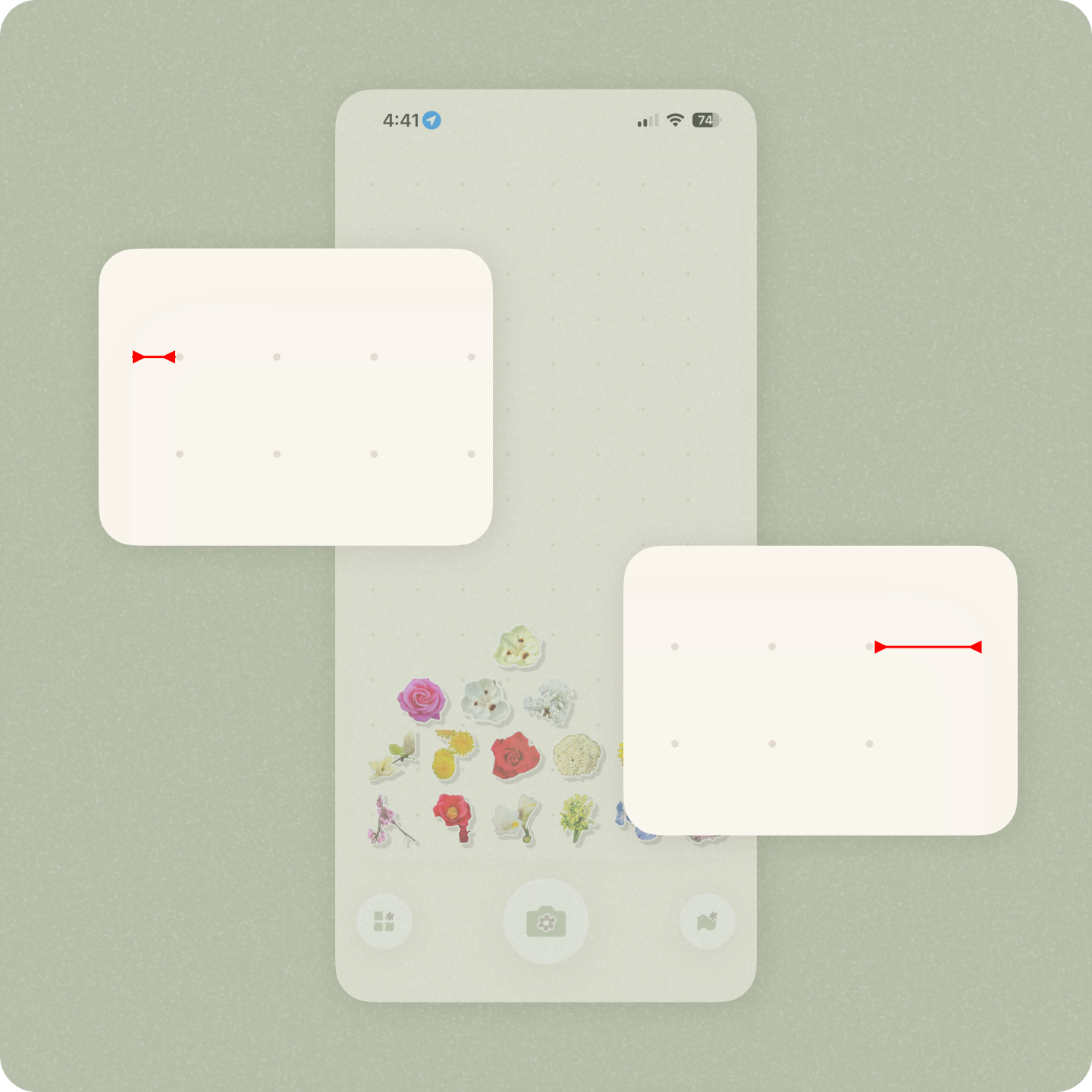 Grid symmetry frame