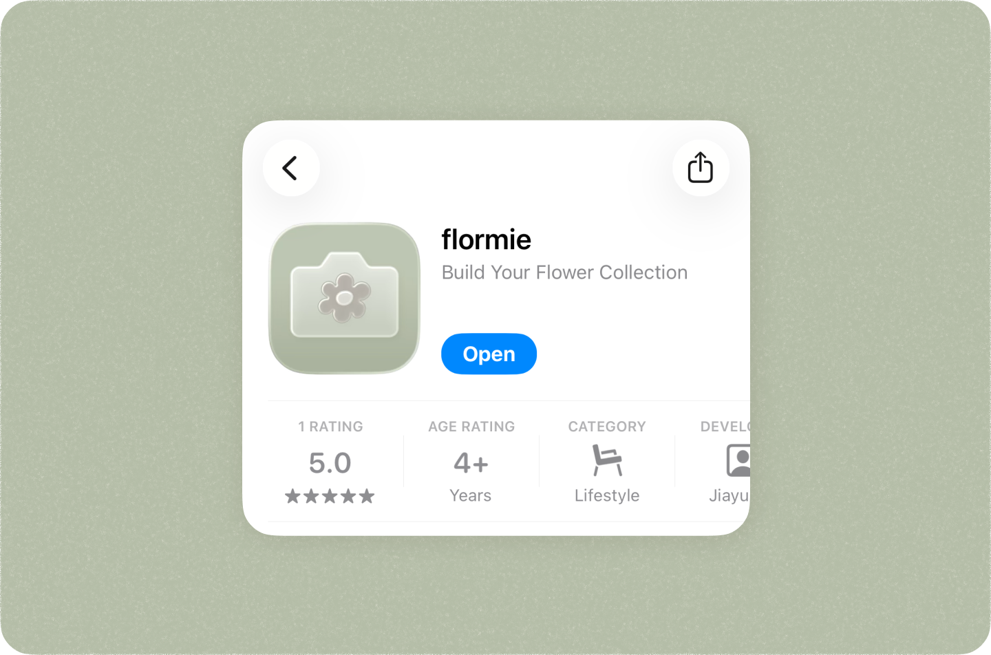 Flormie launch image